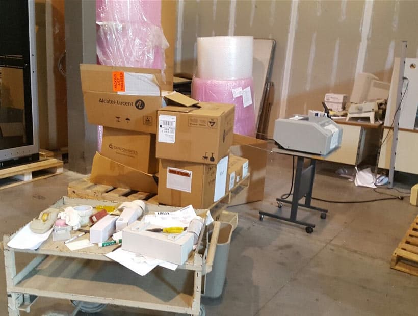 commercial property clean outs service photo